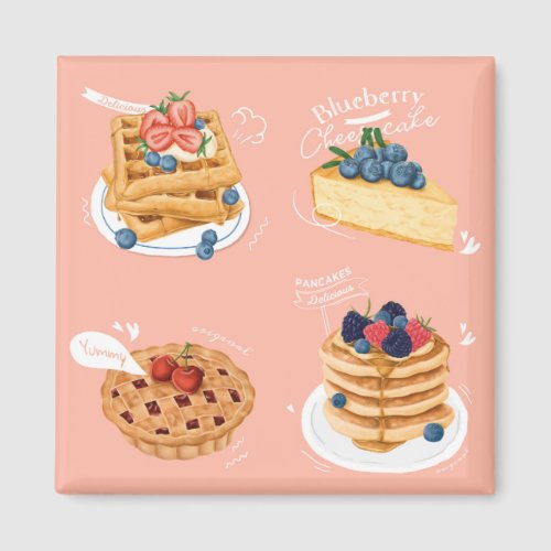 Pastries Magnet