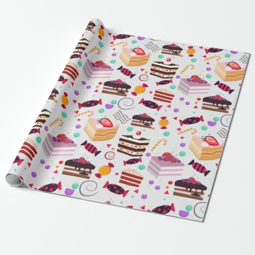 Pastries Wrapping Paper