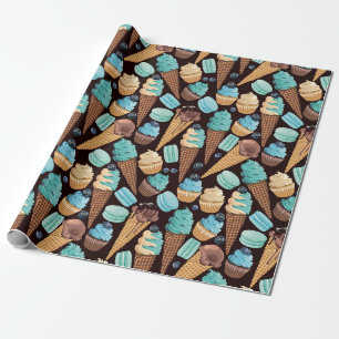 Pastries Wrapping Paper