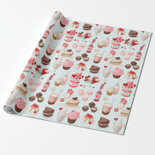 Pastries Wrapping Paper