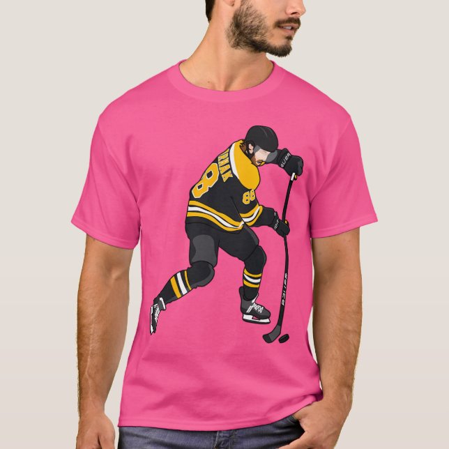 Pastrnak The Winger T-Shirt (Front)