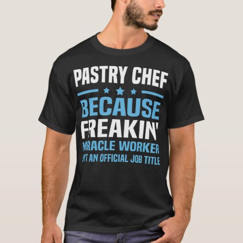 Pastry Chef  boy pirate ship chef male funny ted T_Shirt