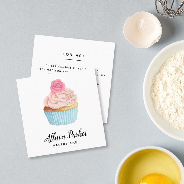 Pastry Chef Business Card (Creator Uploaded)