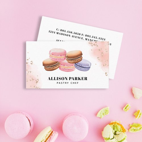 Pastry Chef Business Card