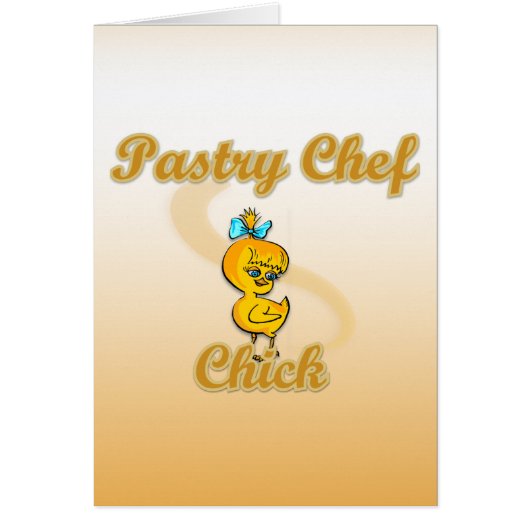 Pastry Chef Chick Cards (Front)