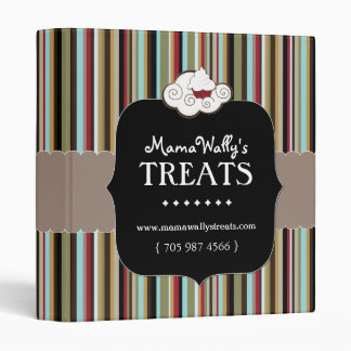 Pastry Chef | Cupcake Portfolio Binder