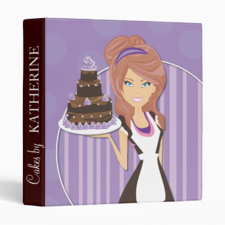 Pastry Chef | Cupcake Portfolio Binder