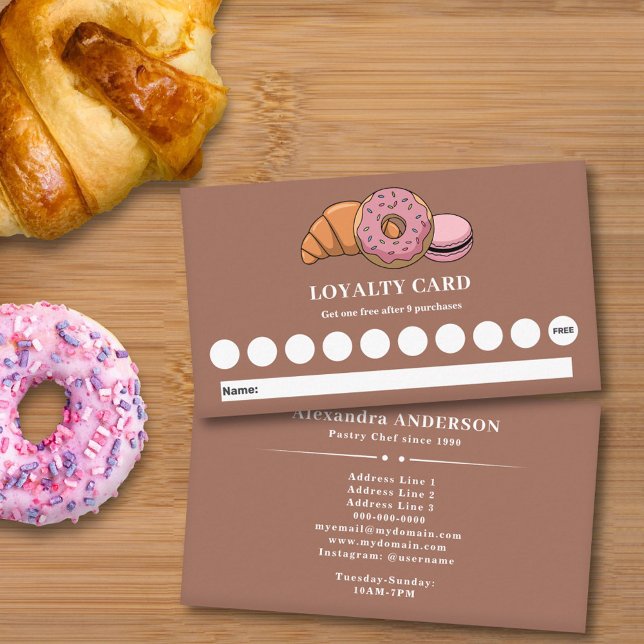 Pastry Chef Loyalty Card (Pastry Chef Loyalty Card)