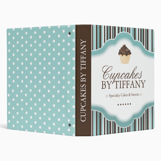 Pastry Chef Portfolio Binder (Background)