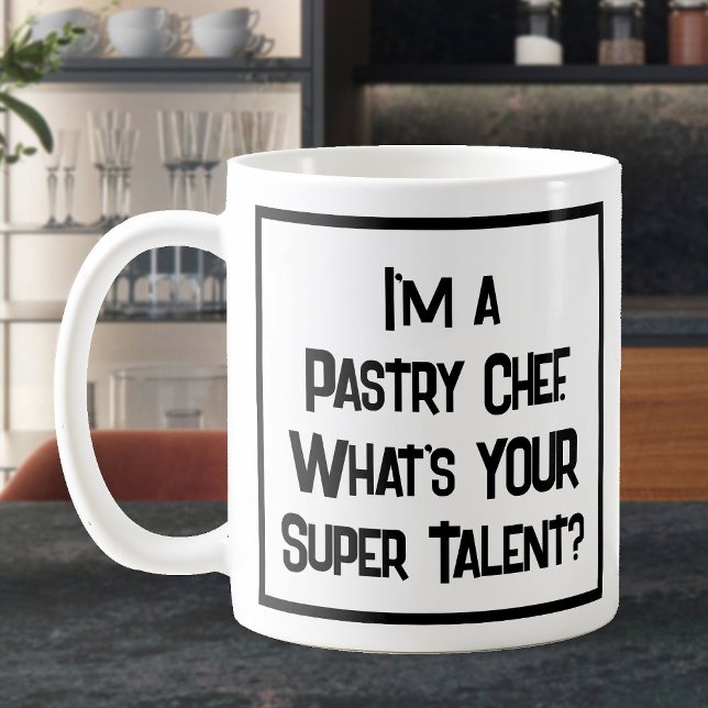 Pastry Chef Super Talent. Coffee Mug (Creator Uploaded)