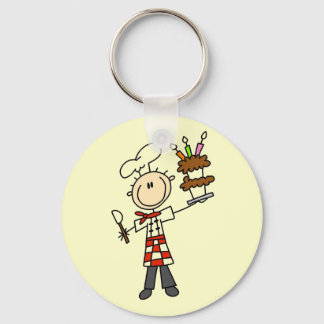 Pastry Chef Tshirts and Gifts Keychain