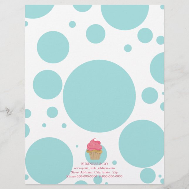 Pastry Designer Letterhead (Front)