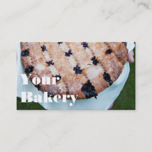 Pastry Dessert Baking Business Marketing Business Card