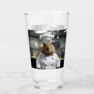 Pastry Prowess: The Culinary Capybara Glass