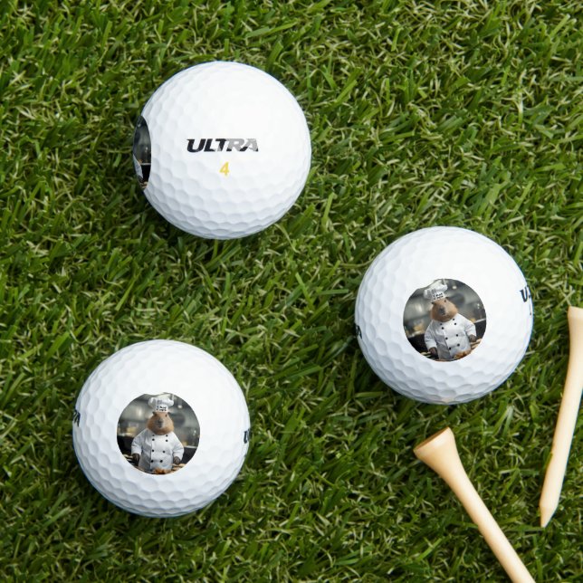 Pastry Prowess: The Culinary Capybara Golf Balls (Insitu Grass)