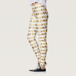 Pastry Tray Croissant Danish Muffin Baked Goods Leggings<br><div class="desc">Design features an original marker illustration of a row of pastry tray classics, including muffins, donuts, danishes, turnovers, croissants, cream puffs, pain au chocolat, and cinnamon buns. Great for any baker, foodie, or lover of baked goods or breakfast cuisine! These pastry illustrations are also available on other products. Don't see...</div>