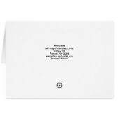 Pastural Moment Holiday Card (Back Horizontal)