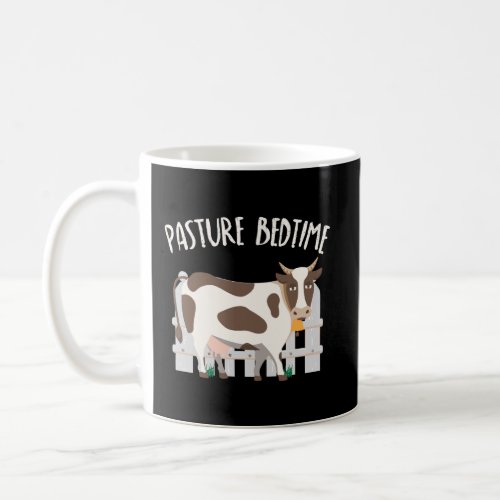 Pasture Bedtime Funny Cute Cow Pajamas Pj Long Sle Coffee Mug