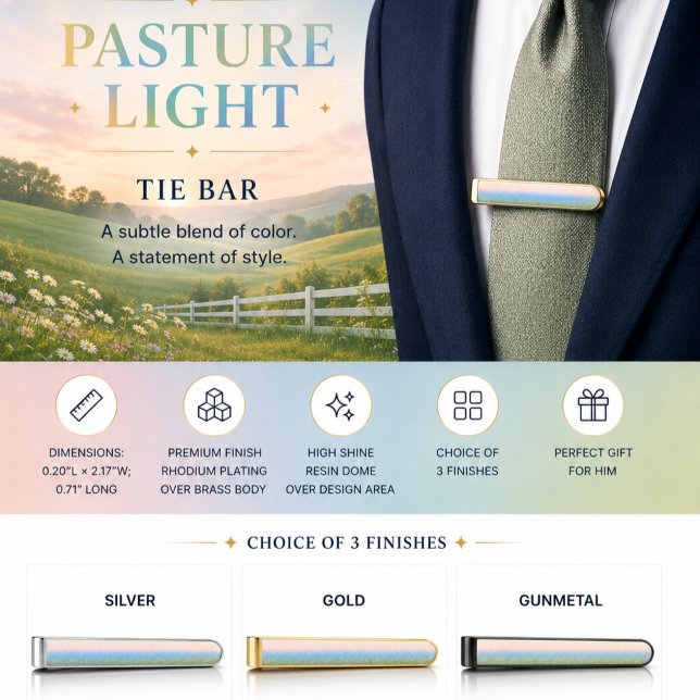 Pasture Light Gold Finish Tie Bar (Creator Uploaded)