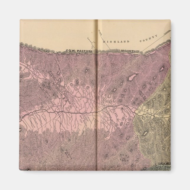 Pastures, Augusta County Magnet (Front)