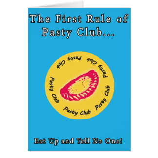Pasty Club, Everyone loves a Pasty! Cards
