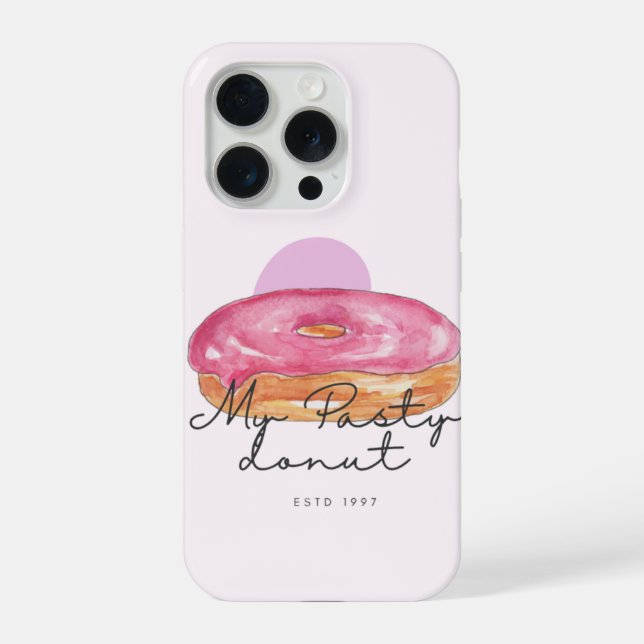 Pasty donut phone case (Back)