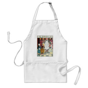 Pat-a-cake, pat-a-cake, Baker's man Adult Apron