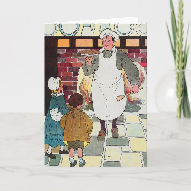 Pat-a-cake, pat-a-cake, Baker's man Card (Front)