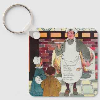 Pat-a-cake, pat-a-cake, Baker's man Keychain