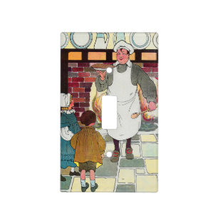 Pat-a-cake, pat-a-cake, Baker's man Light Switch Cover