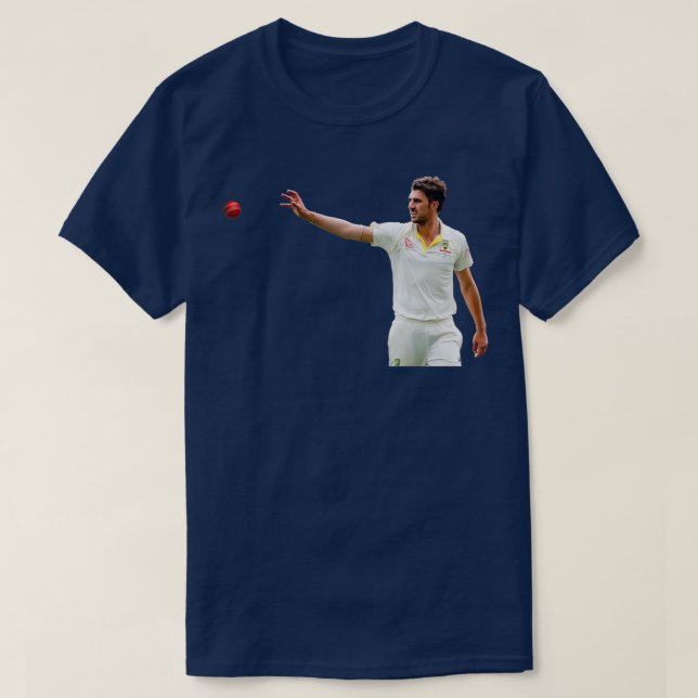 Pat Cummins Pat Cummins 30 Australian Cricket team T-Shirt (Design Front)