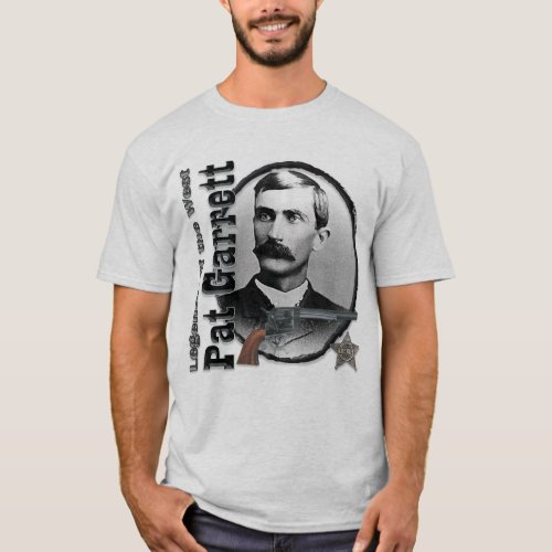 Pat Garrett Legendary Lawman Deluxe T shirt