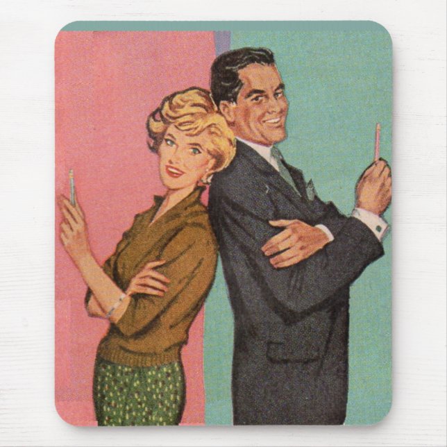 Pat has a pen and Perry has a pen Mouse Pad (Front)