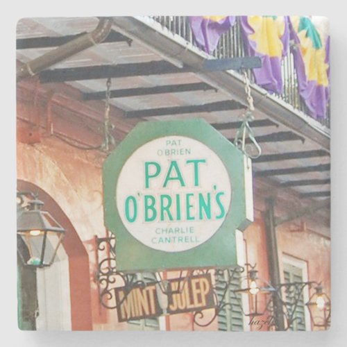 Pat OâBriens Pat OâBriens Coaster New Orleans Stone Coaster