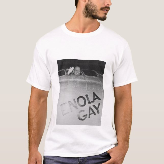 Pat On The Enola Gay T-Shirt (Front)