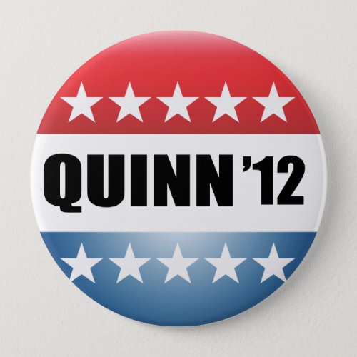 PAT QUINN PINBACK BUTTON