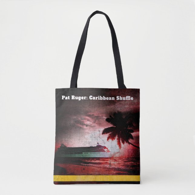 Pat Ruger: Caribbean Shuffle Tote Bag (Front)