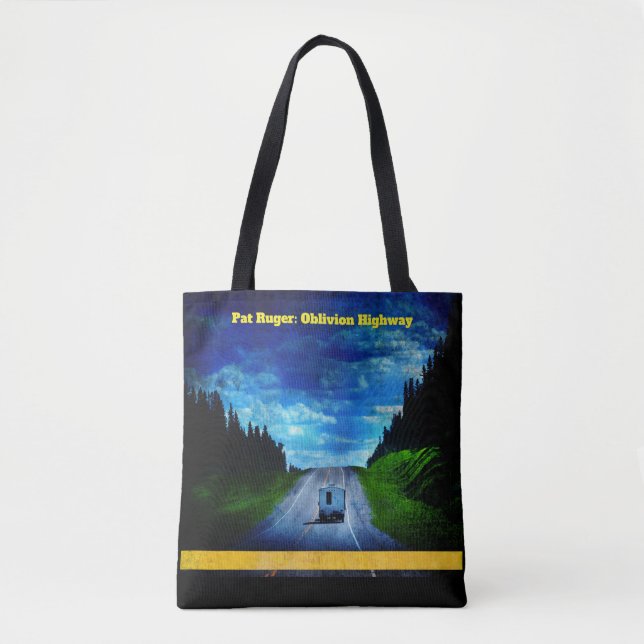 Pat Ruger: Oblivion Highway Tote Bag (Front)