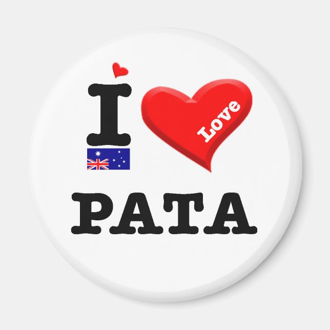 PATA - I Love Magnet (Front)