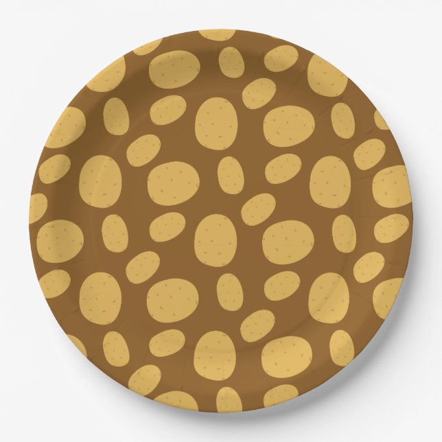 Patacas Paper Plates (Front)