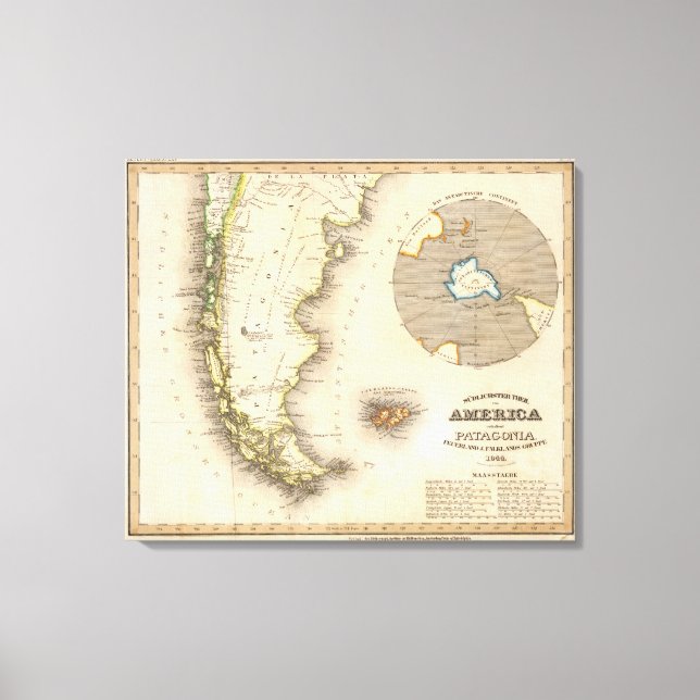 Patagonia, Argentina Canvas Print (Front)