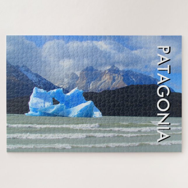 patagonia beach iceberg jigsaw puzzle (Horizontal)
