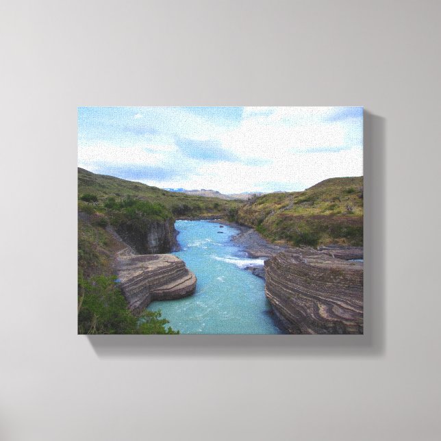 Patagonia Chile Canvas Print (Front)