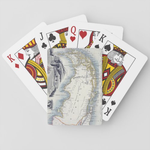 Patagonia from a Series of World Maps published b Playing Cards