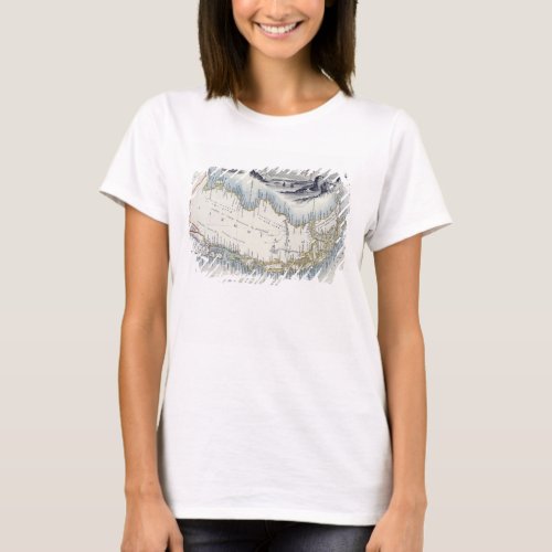 Patagonia from a Series of World Maps published b T_Shirt