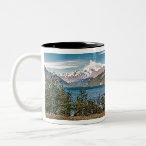 Patagonia Landscape El Chalten Argentina Two_Tone Coffee Mug