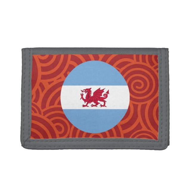 Patagonia round flag trifold wallet (Front)