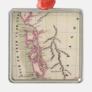 Patagonia, South America 40 Metal Ornament