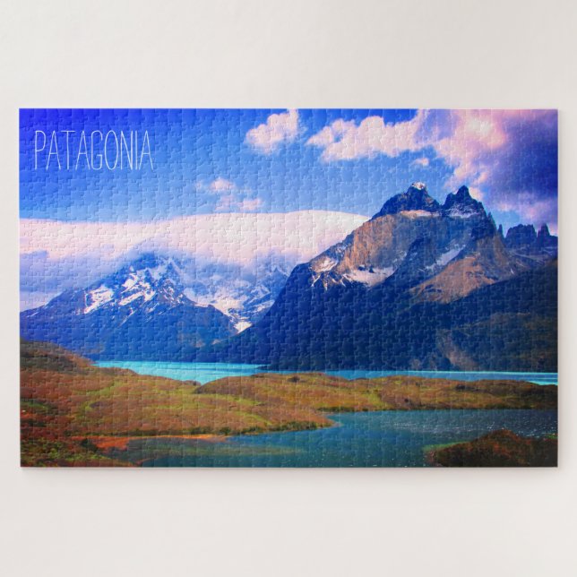 patagonia torres del paine jigsaw puzzle (Horizontal)