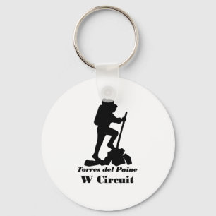 Patagonia - Torres del Paine - W Circuit - Hiking Keychain